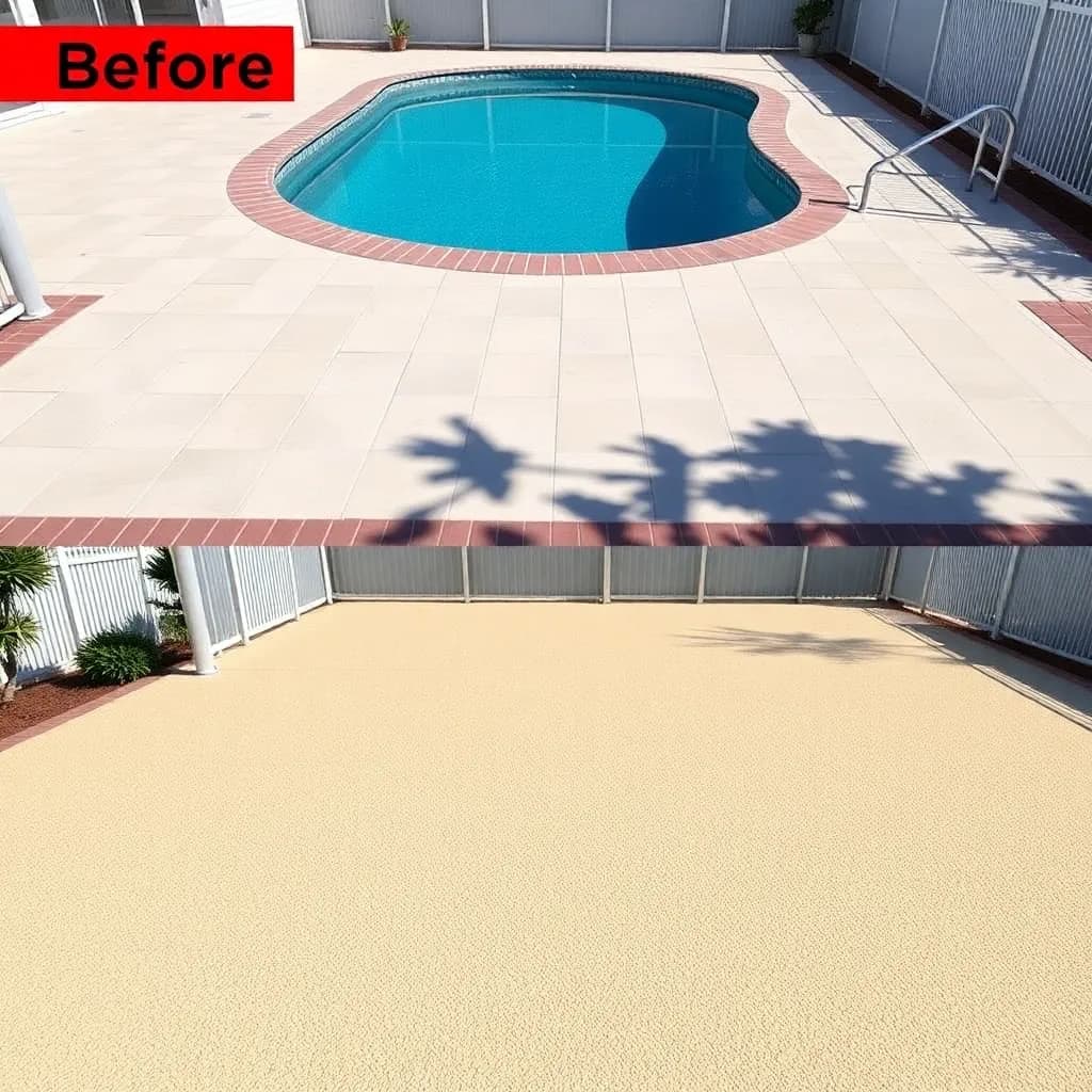 Pool Deck Renovation - After